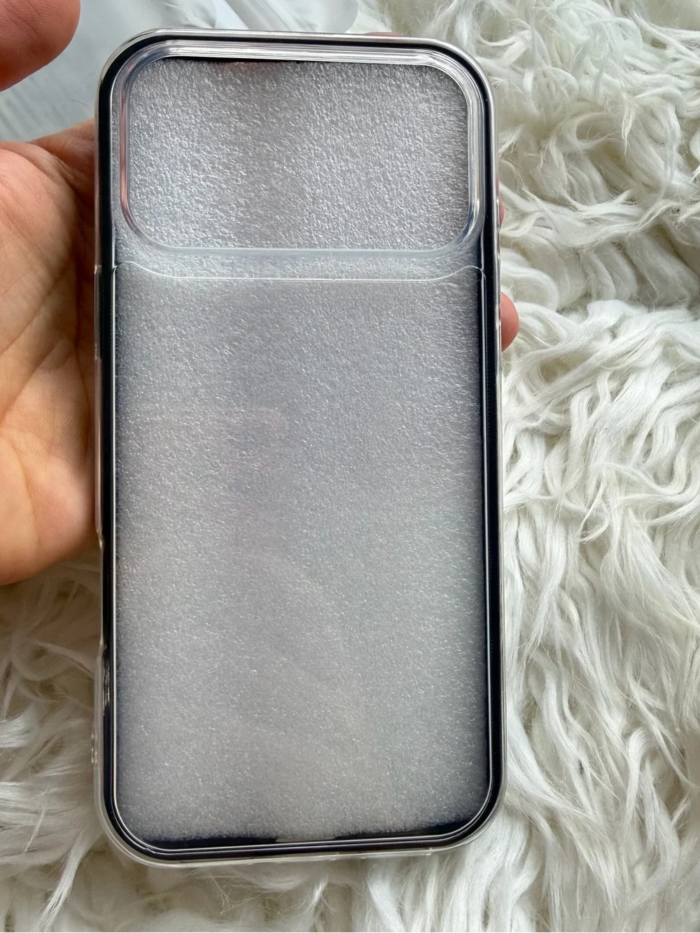 Clear Protective iPhone 17 Pro Max Case with Black Frame